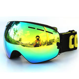 Ski goggles double layers UV400 anti-fog big ski mask glasses skiing men women snow