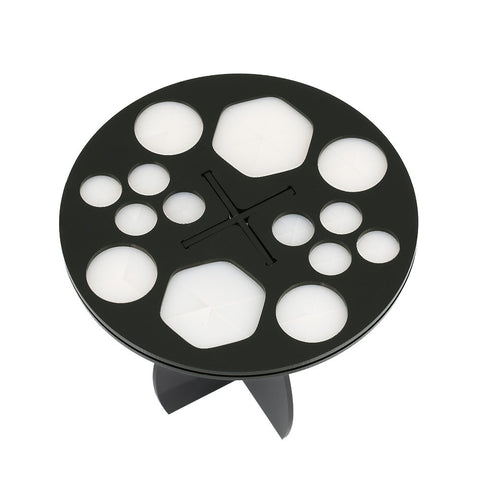 Hotrose Makeup Brushes Holder Stand Tree Drying Makeup Brush Organizing