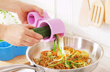 HandHeld Spiral Cutter Fruit Vegetable Slicer Built in knife sharpener