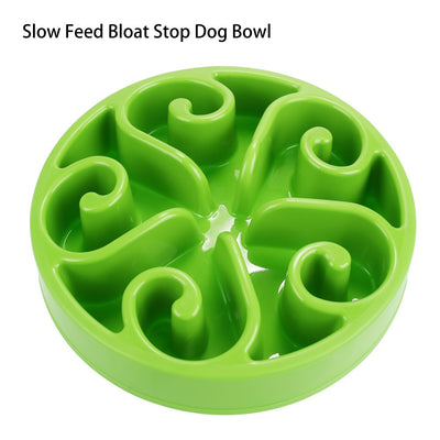 Dog Food Slow Bowl Puppy Anti Choke Bowl Pet Food