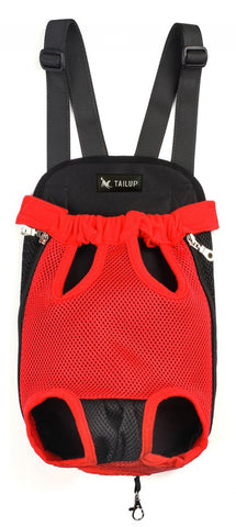 Carrier Dog Front Chest Backpack Five Holes Backpack