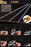 4 Braided Fishing Line - Length:150m/165yds, Diameter:0.1mm-0.4mm,size:6-60lb