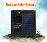 Solar Power Bank 10000mAh Waterproof