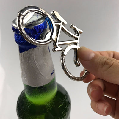 Bike Bicycle Keychain Bottle Openers