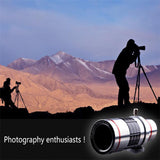 Universal Clip On 18X Telephoto Lens Mobile Phone Optical Zoom Telescope
