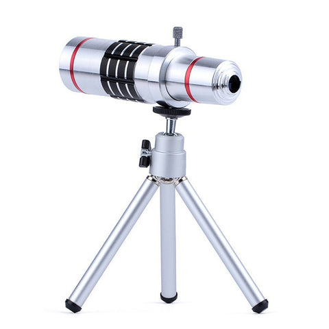 Universal Clip On 18X Telephoto Lens Mobile Phone Optical Zoom Telescope