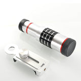 Universal Clip On 18X Telephoto Lens Mobile Phone Optical Zoom Telescope
