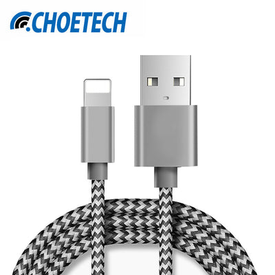 iPhone Cable,2.1A Fast Mini USB Smart Charging Cable for iPhone 7 7 Plus 6S 6Plus 5 5S iPad 4 2 3 Air iPod