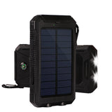 Solar Power Bank 10000mAh Waterproof
