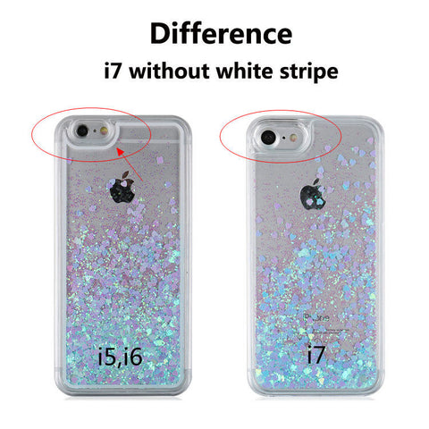 Liquid Glitter Sand Case Cover for iPhone