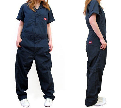 jumpsuit dancer hiphop pants short-sleeve one piece overalls Plus Size S-XXXL