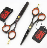 2 Scissors+Bag+Comb Japan High Quality 5.5/6.0 Inch Professional Hairdressing Scissors