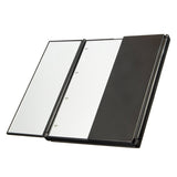 Tri-Fold Illuminated  LED Lighted Vanity Mirror Makeup Wide View Portable Travel Pocket Compact Led Mirror