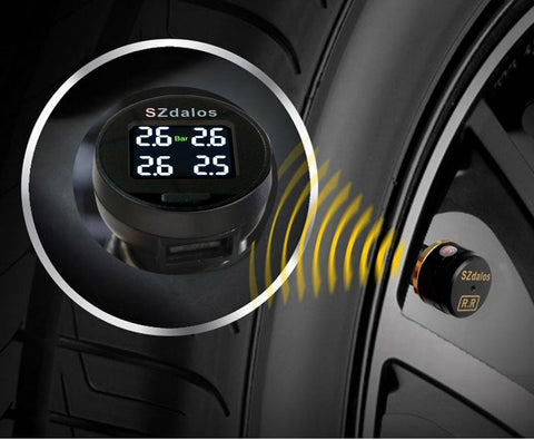 Car Tire Pressure Monitoring System