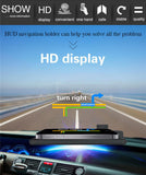 Universal H6 Smartphone Projector HUD Head Up Display Holder Car GPS Navigator Car Mount Stand Phone Holder Black Non-slip Mat