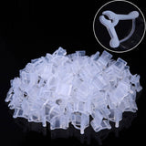 100 Pcs Mini Transparent Horticulture Flower Plants Seedling Grafting Clips