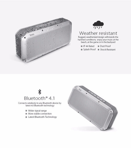 Divoom 2nd GEN Voombox party Surround 30W Bluetooth Speakers NFC Subwoofer Portable Outdoor Waterproof Music Player 6000mah