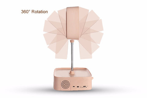 bluetooth speaker led table lamp multifunctional make up mirror rechargeable table bed lamp
