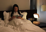 bluetooth speaker led table lamp multifunctional make up mirror rechargeable table bed lamp