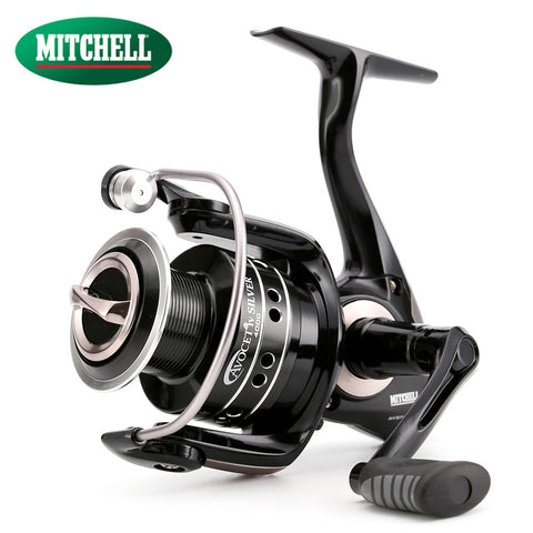 Mitchell AVOCET SILVER IV 1000 / 2000 / 4000 FD Spinning Fishing Reel 5+1BB Carp fishing Gear  Fishing reel
