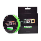 Mega8 Super Strong 274M 8 Strands Weaves PE Braided Fishing Line Rope Multifilament 20LB 25LB 30LB 40LB 50LB 65LB 80LB