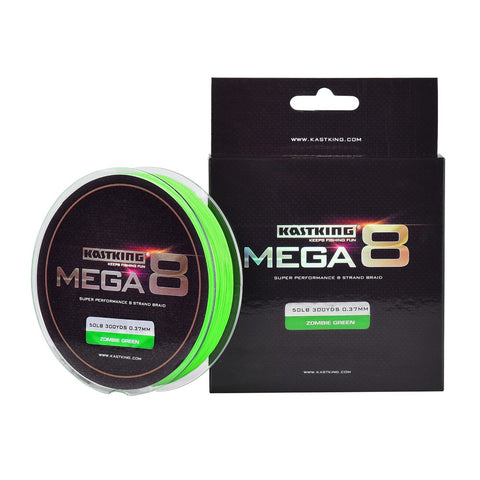 Mega8 Super Strong 274M 8 Strands Weaves PE Braided Fishing Line Rope Multifilament 20LB 25LB 30LB 40LB 50LB 65LB 80LB