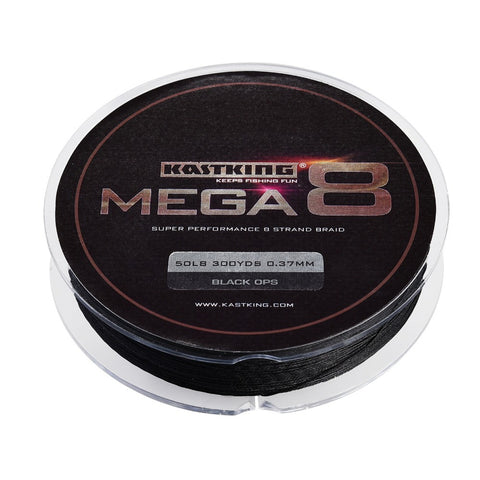 Mega8 Super Strong 274M 8 Strands Weaves PE Braided Fishing Line Rope Multifilament 20LB 25LB 30LB 40LB 50LB 65LB 80LB