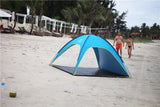 4 People Beach Tent Ultralight Beach Camping Tent Sun Shelter Large