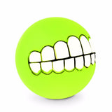 Pet Puppy Dog Funny Ball Teeth Silicon Toy Chew Sound Dogs Play Toys