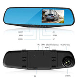 1080P Video dual cam Dash cam