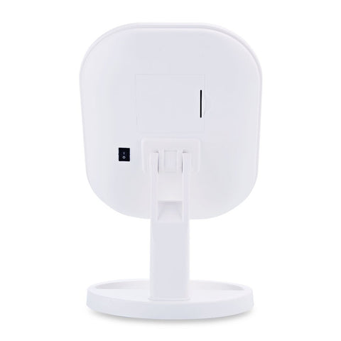 Touch Screen Makeup Mirror 20 LED Light 180 Rotating Mirror Women Cosmetic Professional Vanity Mirror Free 10X Magnifier