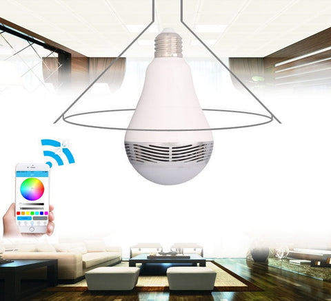Lightme Intelligent E27 6W RGB LED Bulb Bluetooth Smart Lighting Lamp Colorful Dimmable Speaker Lights