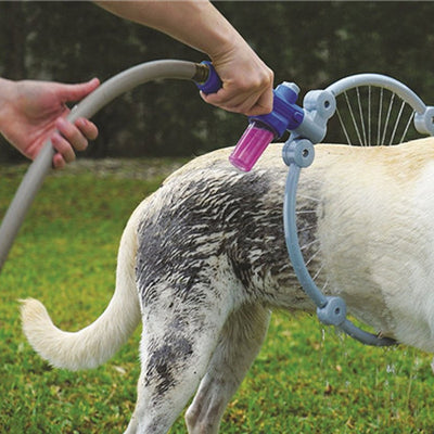 360 Degree Shower Tool Kit Cleaning Woof Washer