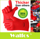 Cooking Baking BBQ glove Heat Resistant Silicone