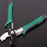8" Wire Stripper Cable Cutting Scissor Stripping Pliers Cutter 1.6-4.0mm Hand Tools