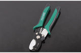8" Wire Stripper Cable Cutting Scissor Stripping Pliers Cutter 1.6-4.0mm Hand Tools