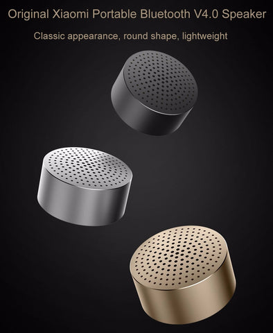 Original Xiaomi Loudspeaker Mi Bluetooth 4.0 Wireless Mini Portable Stereo Three Colors Handsfree Music Square Box Speaker