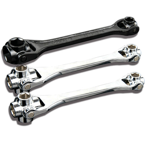 Wrench 12-19/8-21/10-22mm 8 IN 1 Socket Wrench Spanner Key Multi Tool Hand Tools