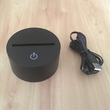 Free Ship Pharaoh Table lamp 7 Colors Changing Desk Lamp 3D Lamp Novelty Led Night Light USB LED Light luminaria Nightlights