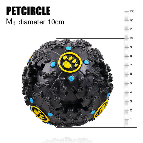 Food ball dog toy pet shrieking ball puzzle resistant teeth bite dog toys