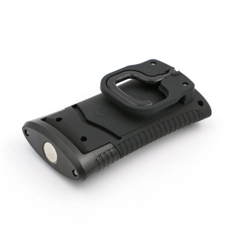 2-Mode COB LED Flashlight Magnetic Working Folding Hook Light 3x AAA