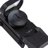 Hot 11 /20 mm Rail Riflescope Hunting Airsoft Optics Scope Holographic Red Dot Sight Reflex 4 Reticle Tactical Gun Accessories