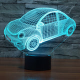 Car 3D Visual Led Night lamp