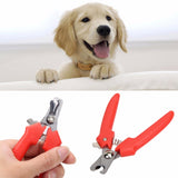 1 Pcs Red  Pet Animal Dog Cat Nail Clippers  Stainless steel