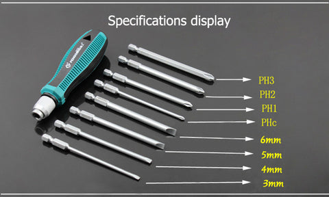 9pcs Precision Screwdriver Set 9 IN 1 Multi-Bit Tool kit