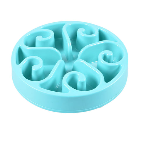 Anti Choke Pet Dog Cat Feeding Food Bowl