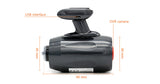 Super FHD 1296P Video Recorder GPS Wireless Remote Snapshot Camcorder