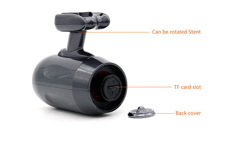 Super FHD 1296P Video Recorder GPS Wireless Remote Snapshot Camcorder
