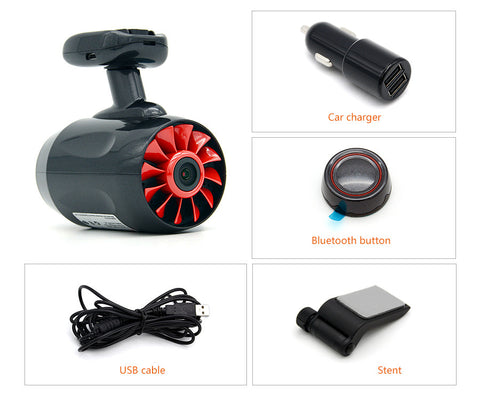 Super FHD 1296P Video Recorder GPS Wireless Remote Snapshot Camcorder