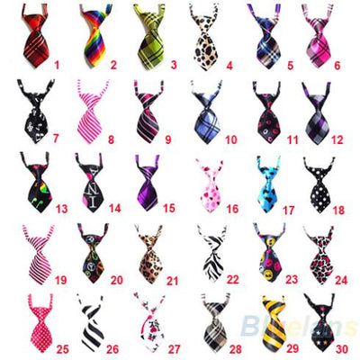 Adjustable Dog Cat Pet Necktie Wear 15 pattern